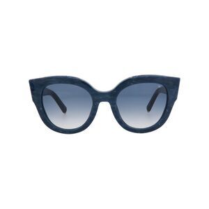 Philipp Plein Square-Frame Acetate Sunglasses Blue Womens